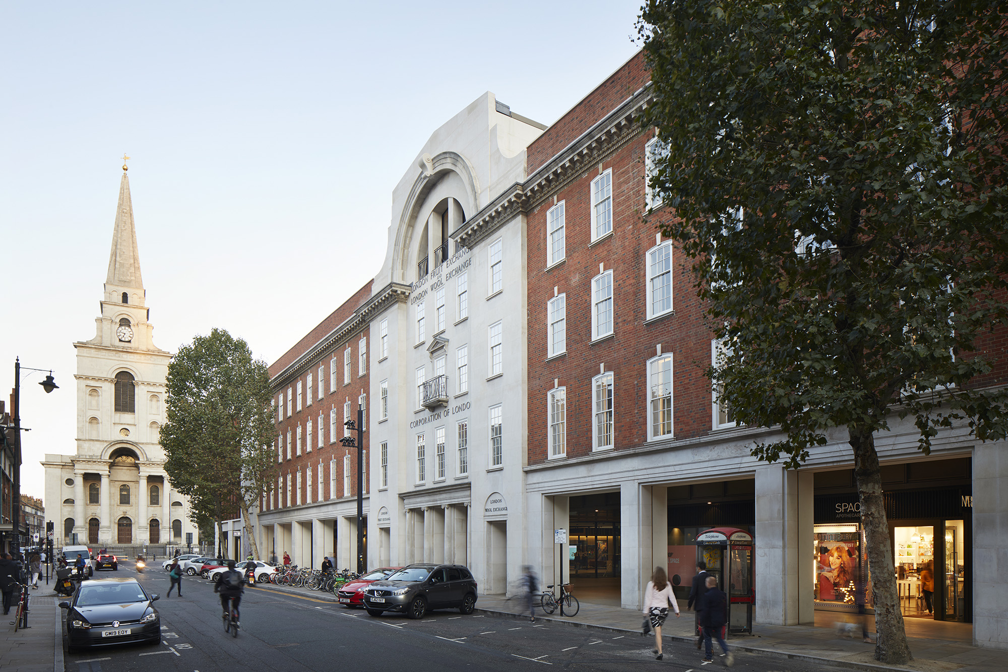 伦敦果蔬羊毛交易所重建,历史与现代交融-12