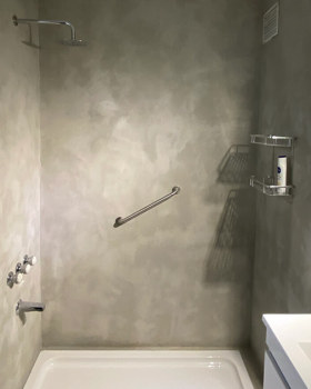 浴室局部改造  经典现代功能风格