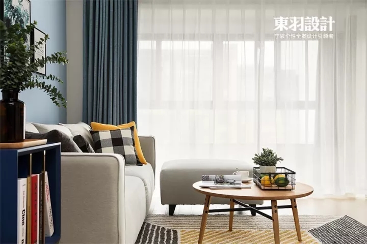 东羽设计 | 新外滩壹号140㎡北欧风-12