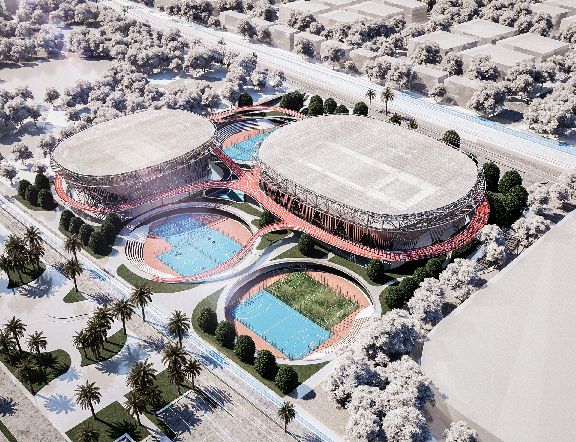 SPORTS PARK 体育公园丨埃及-33