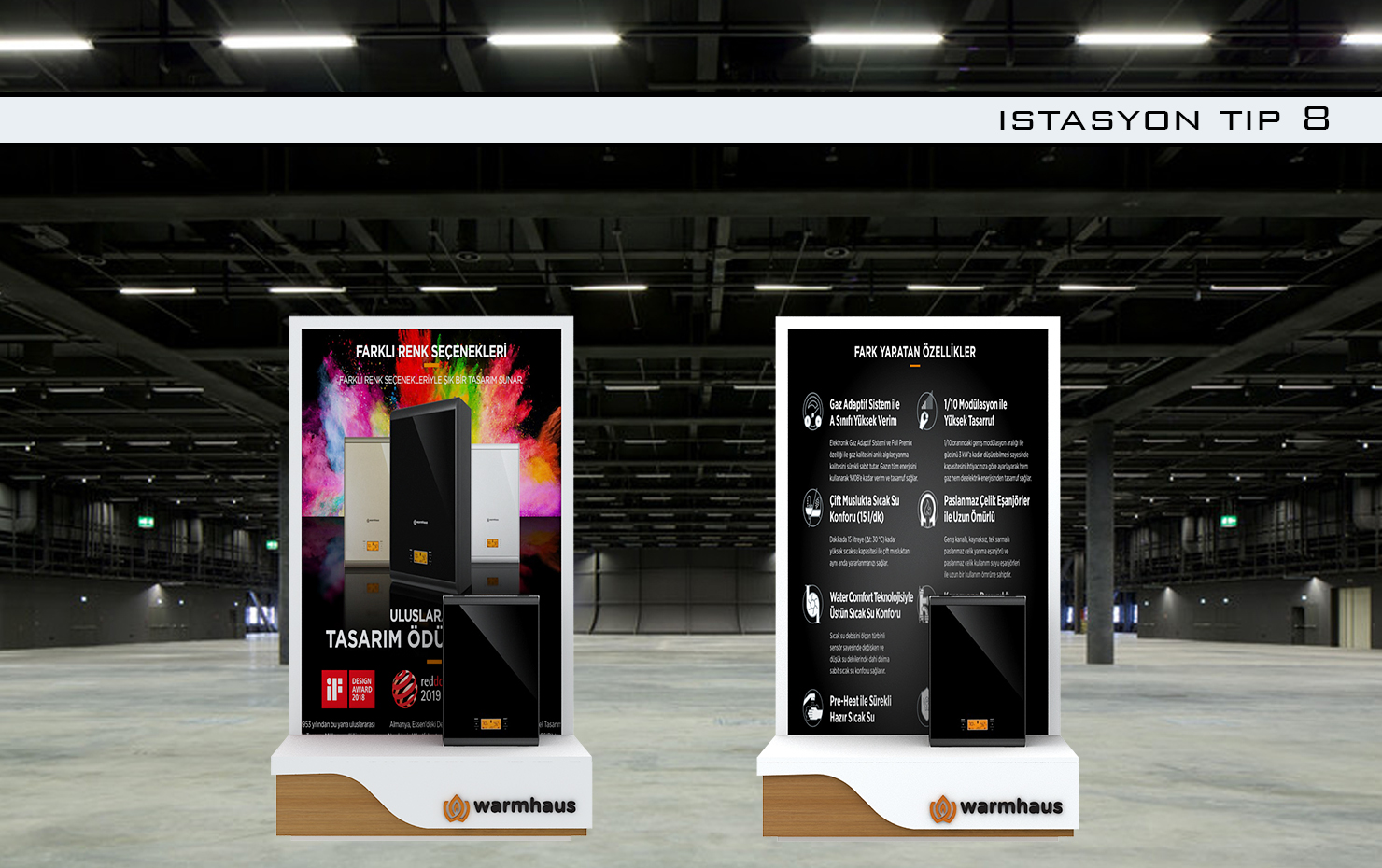 WARMHAUS , MCE MILANO 2020 , FAIR STAND-19