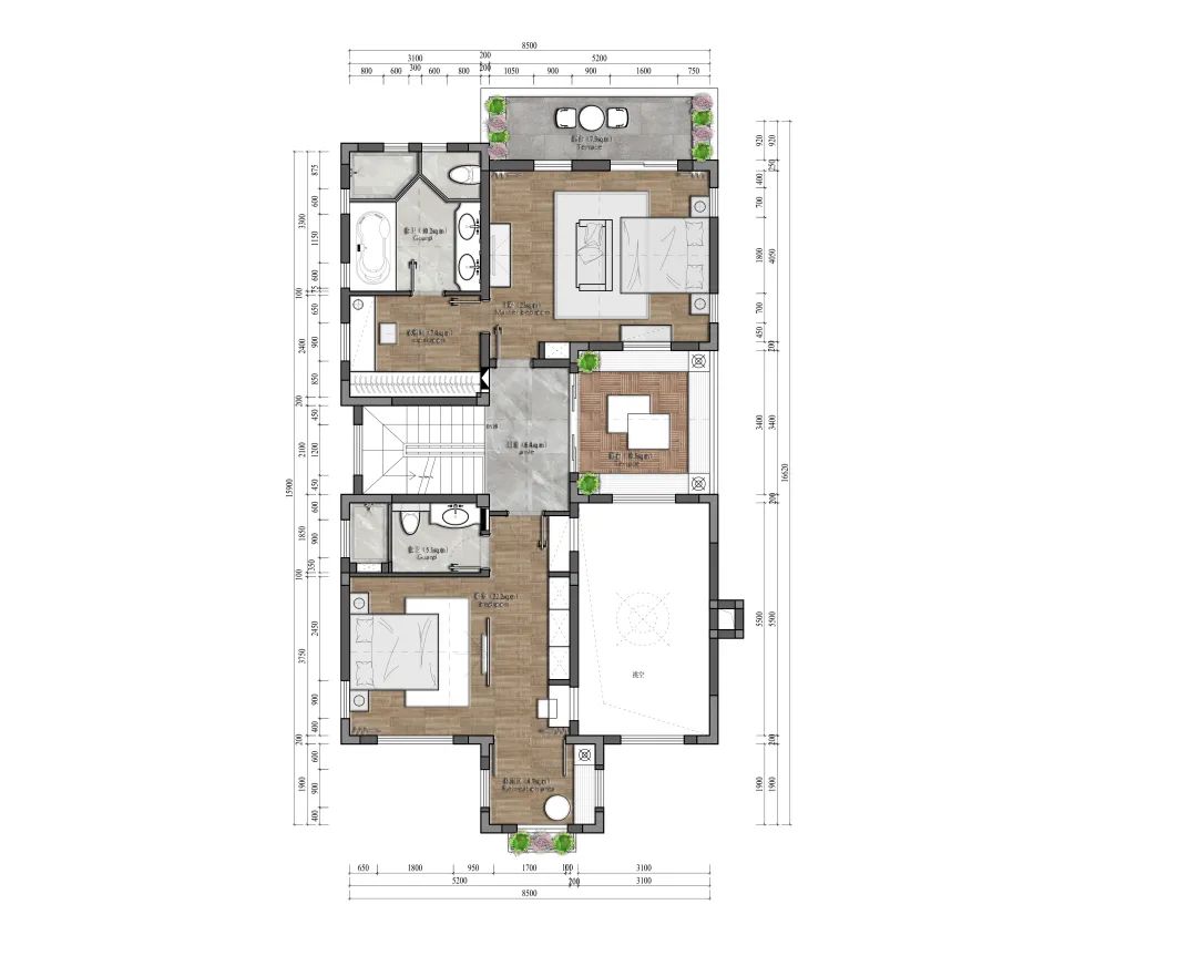 阳光下的现代中式别墅 · 500㎡长泰西郊设计案例解析丨中国上海丨温治国-44