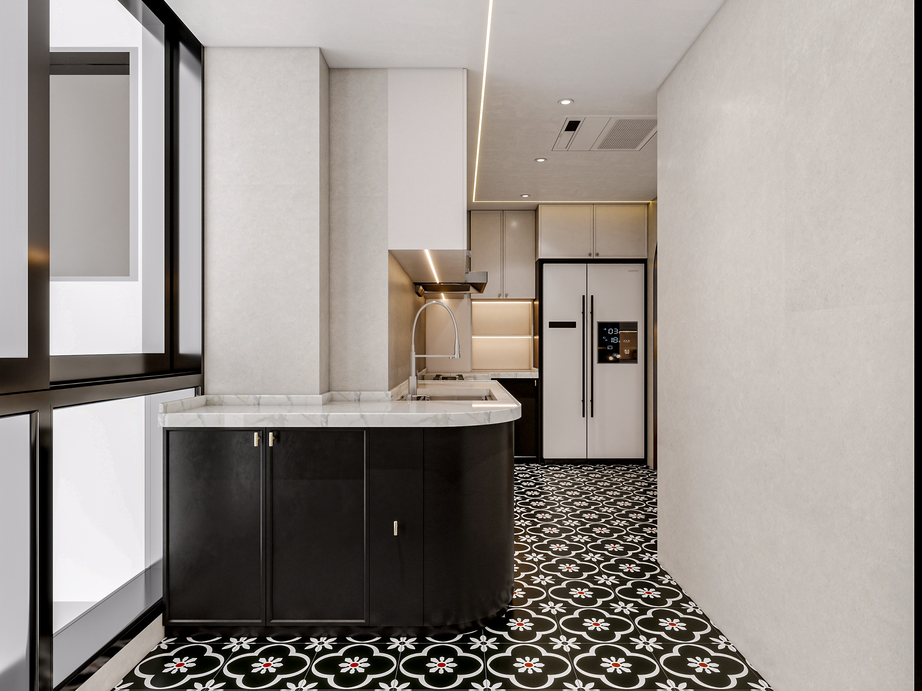 四川成都人居都市阳光（245平方简约法式顶跃六居室）-54