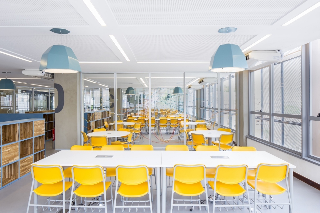 巴西 Bradesco 基金会学校 | 旧建筑新生命,垂直校园的绿色创新-89