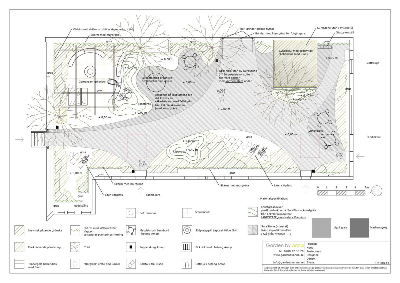 Garden by Anna（斯德哥尔摩现代功能性内院）丨瑞典斯德哥尔摩-25