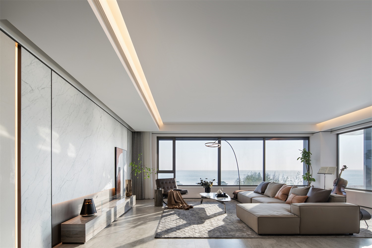 青岛云上观海样板间丨中国青岛丨D&P DESIGN-6