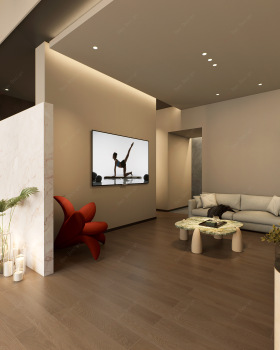 静悦瑜伽寮步店设计