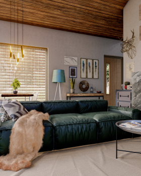 现代木制小屋设计