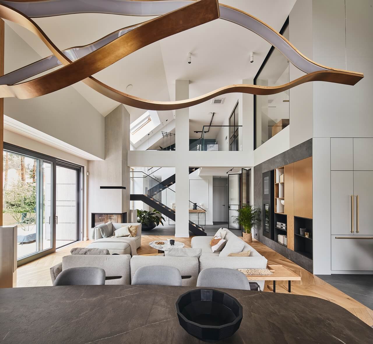 带森林景观的住宅丨波兰华沙丨MUM Studio-17