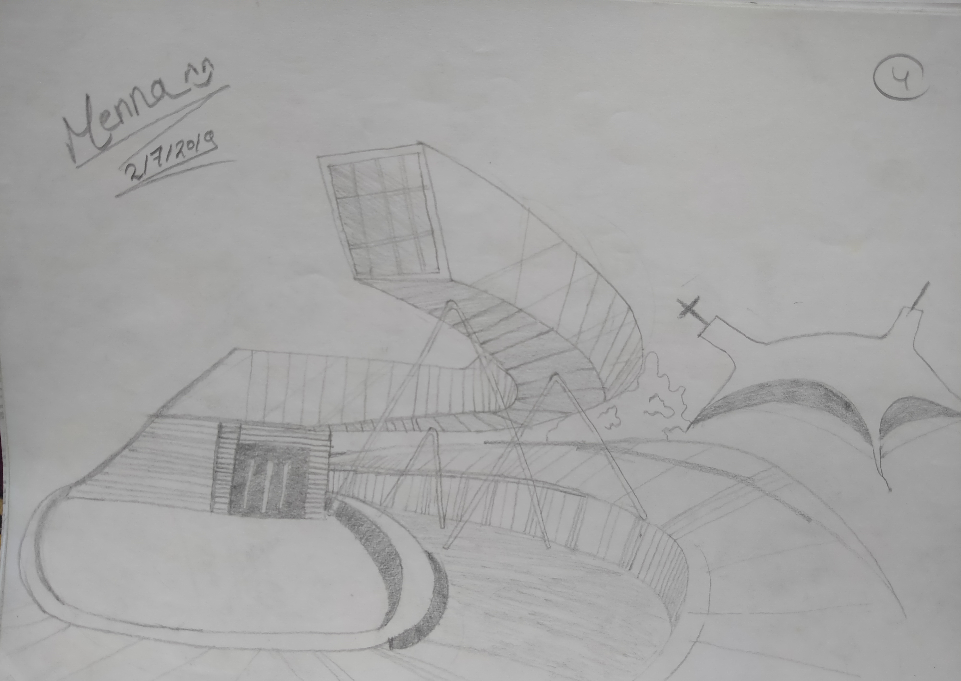 housing and landscape sketches-8