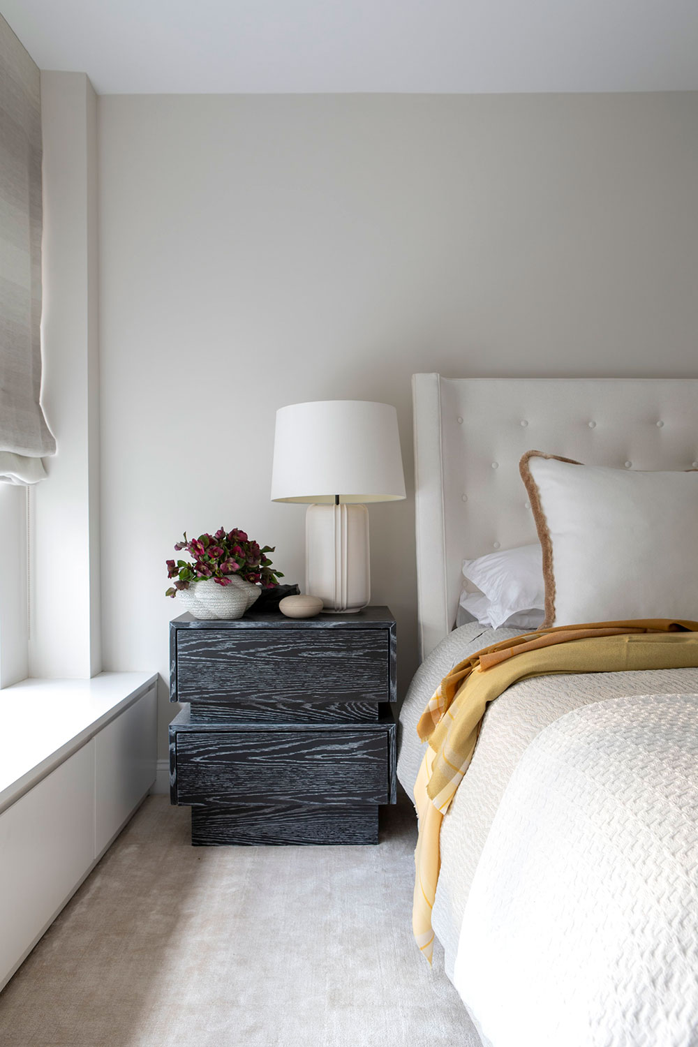 纽约明亮黑白公寓的彩色魅力-8