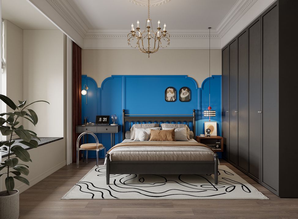 混搭中古风室内设计-16