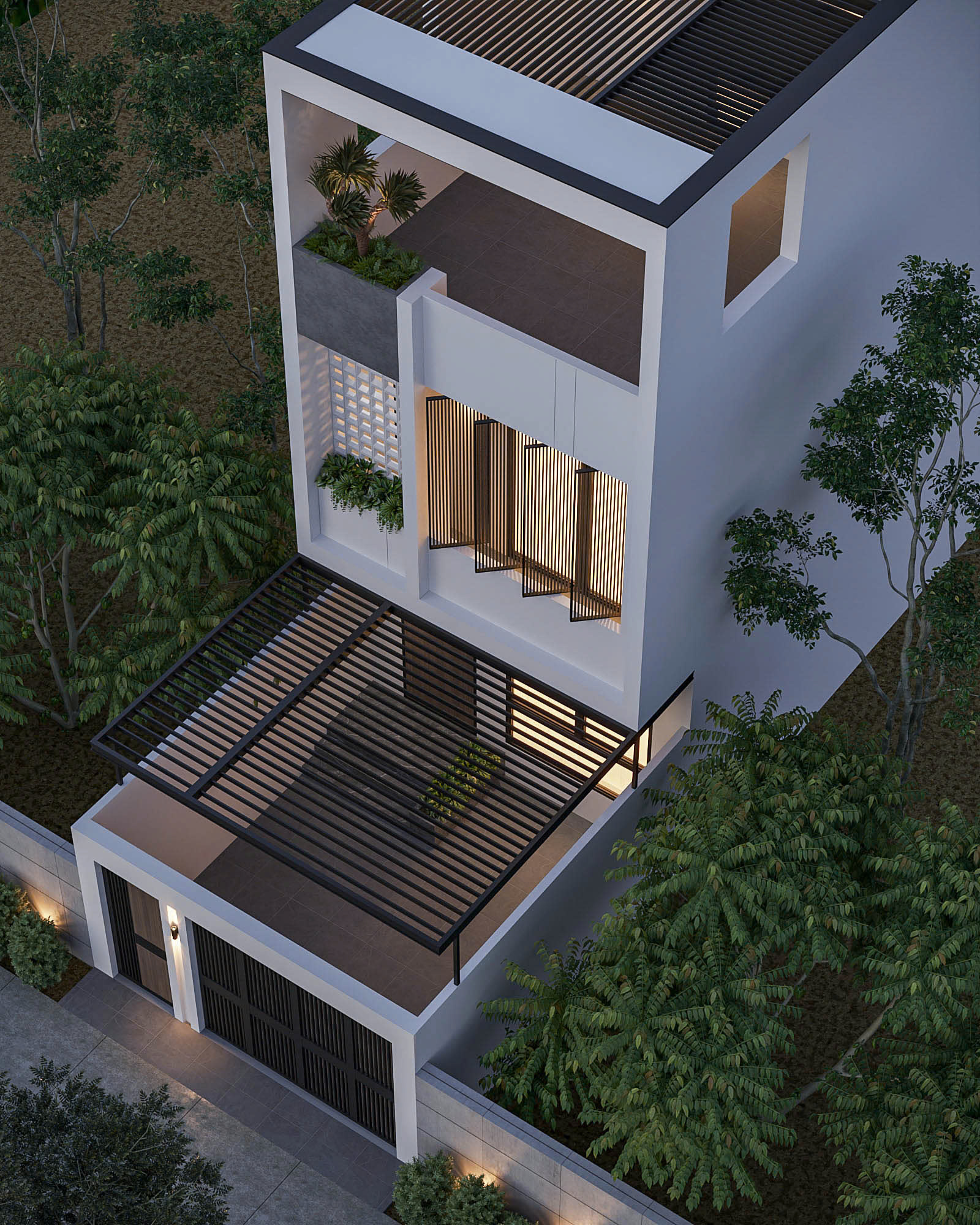 Nhà phố 5x20m_ Anh Khương Tiền Hải-1