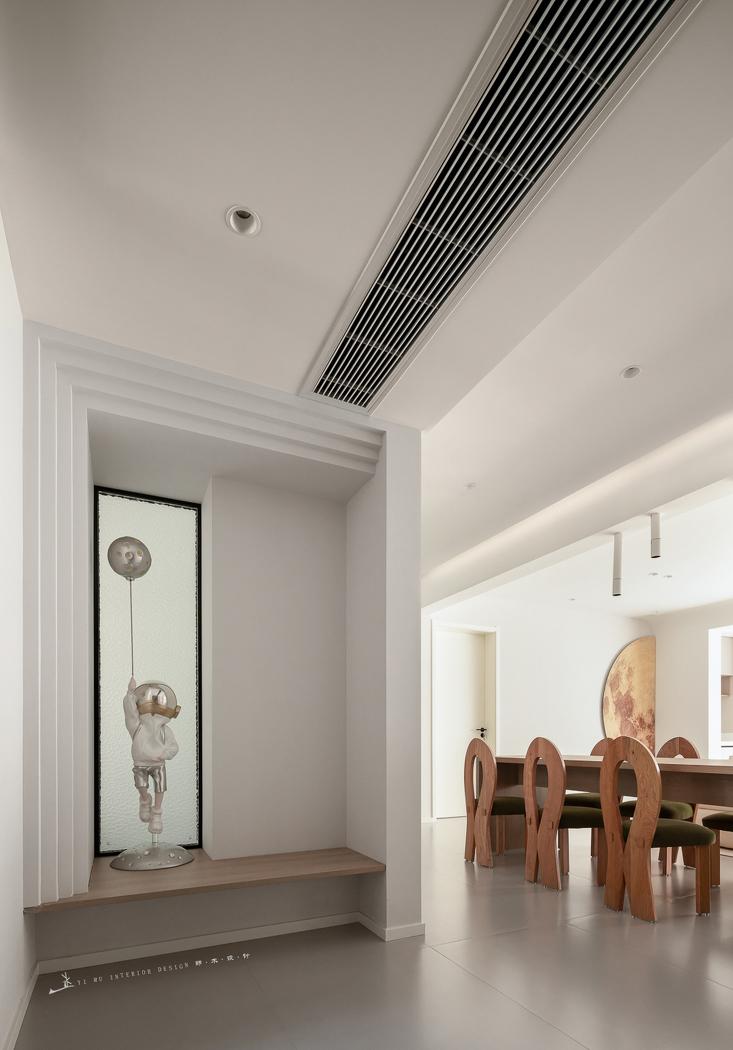 125㎡现代奶油风家居设计-5