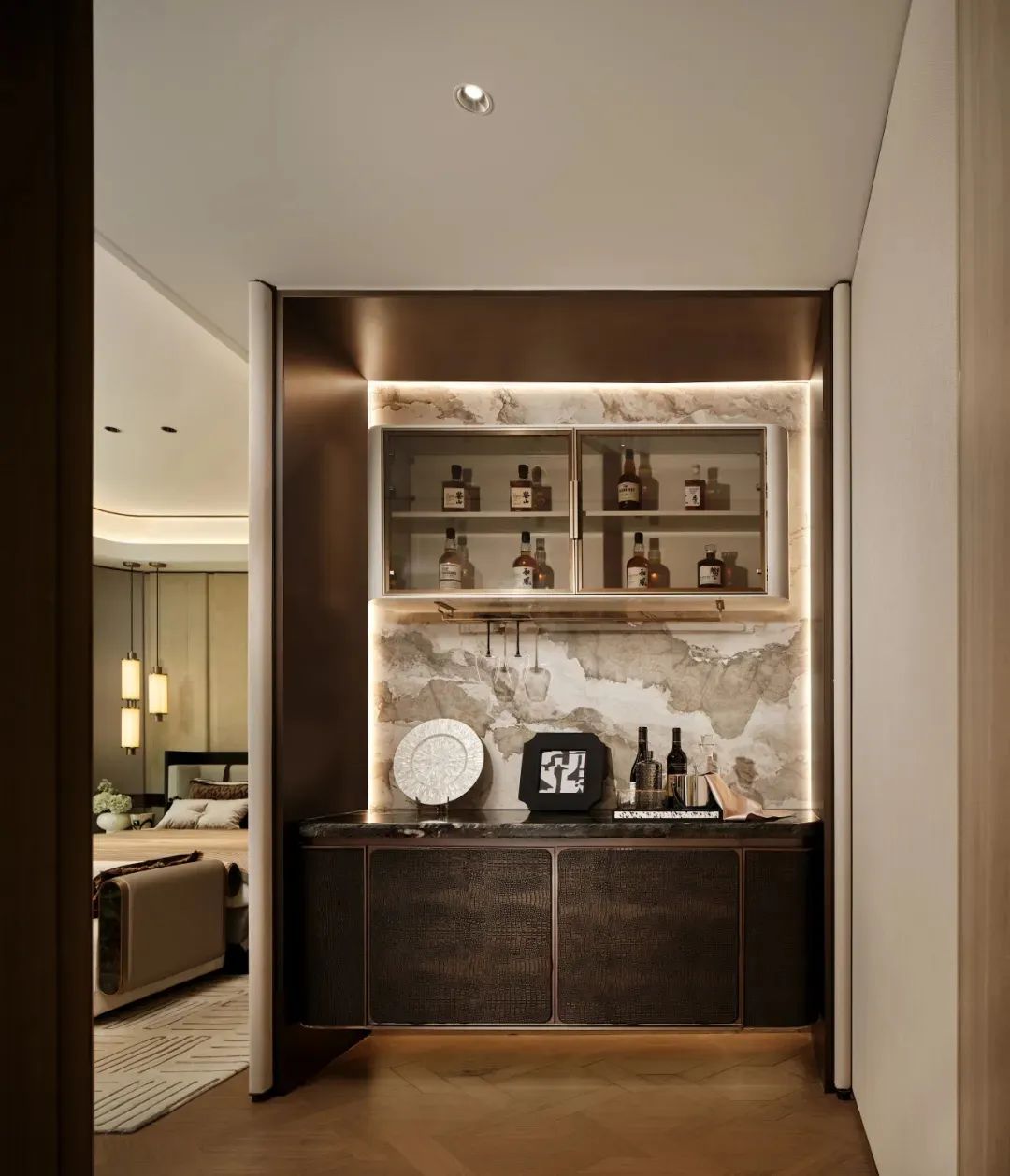 西安公司曲江安泊府丨中国西安丨软装上海泽钦室内设计,硬装奥迪室内设计团队-45