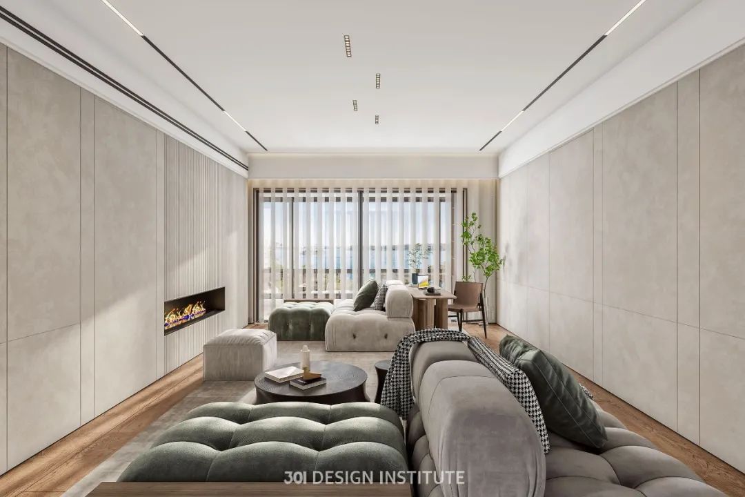 江景之窗,心灵之居 · 教师夫妇 245㎡现代简约大平层设计丨301 人居设计-14