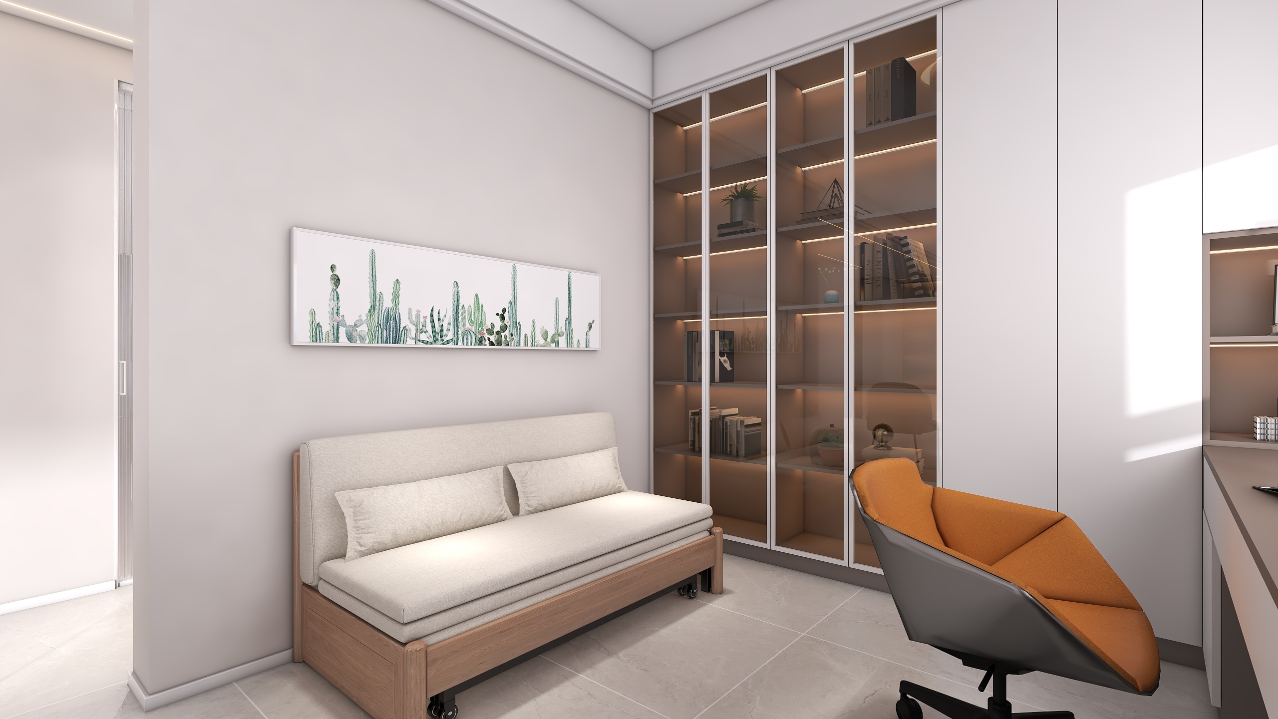 四川成都朗基香颂天府二期（113平方现代简约四居室）-27