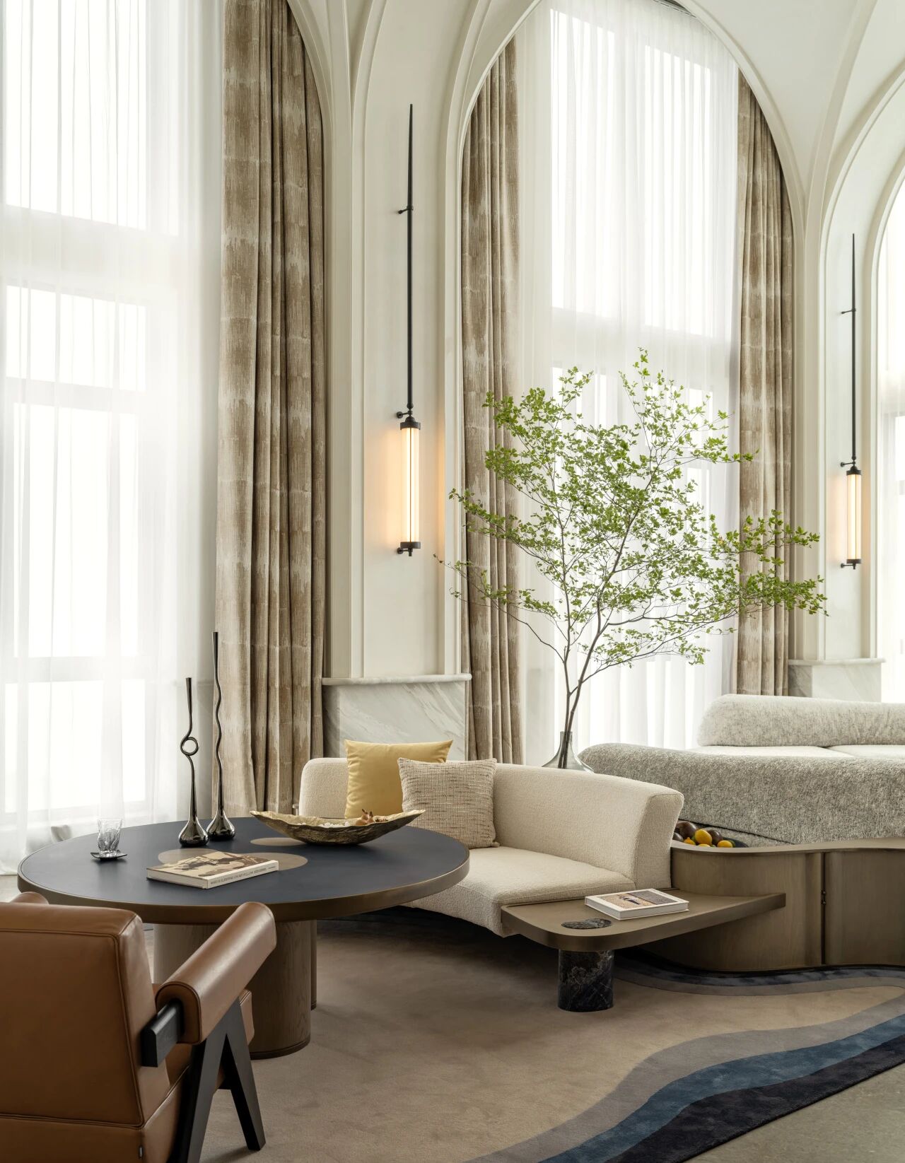 武汉天地云廷Lariva22·顶奢复式豪宅丨中国武汉丨召禾设计-30