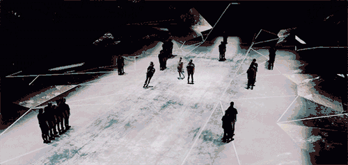 拉脱维亚国庆庆典舞台设计——'Both Sides' 多边形投影舞台-11