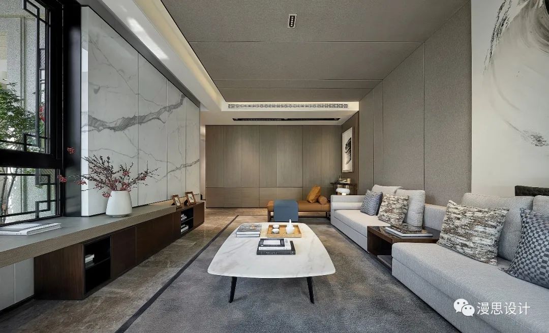 极简禅意,新中式别墅空间的优雅诗篇-6