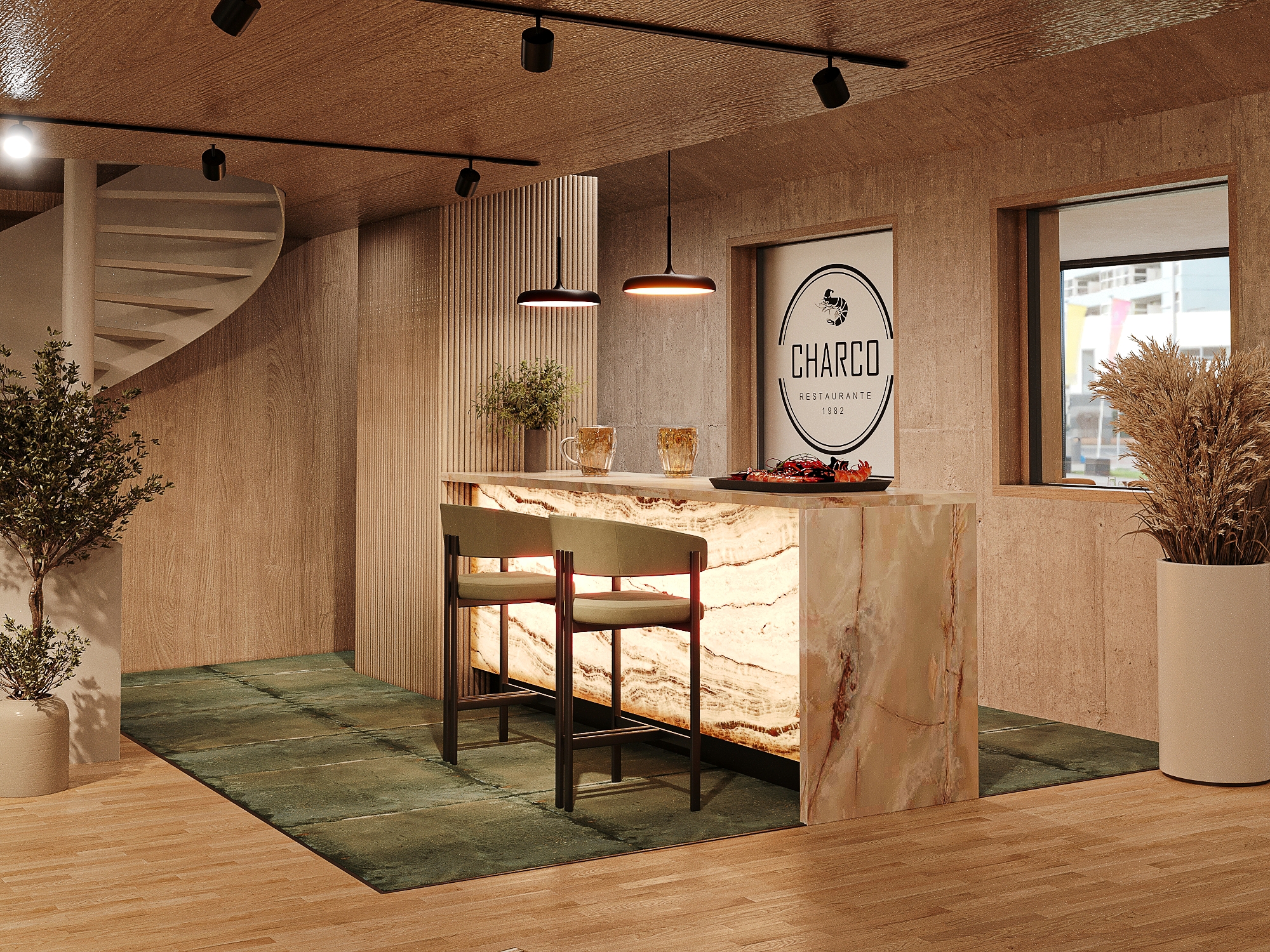 Restaurante Charco (Rio Tinto)-3