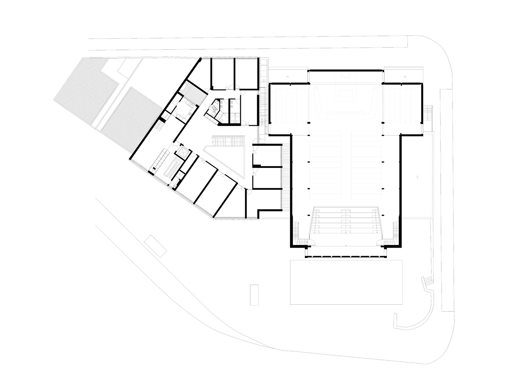 田园牧歌,莫什卡维迪的宗教中心,葡萄牙 / Plano Humano Arquitectos-62