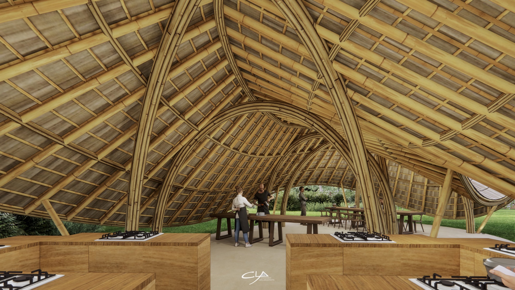 公牛烹饪学校丨泰国清迈丨Chiangmai Life Architects-27