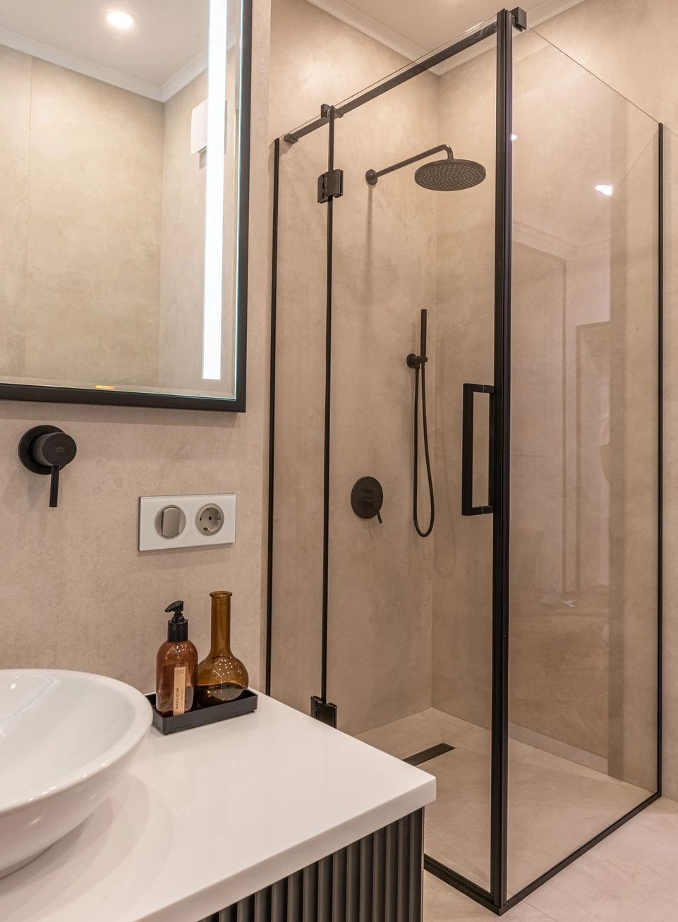 77㎡现代私宅设计-24