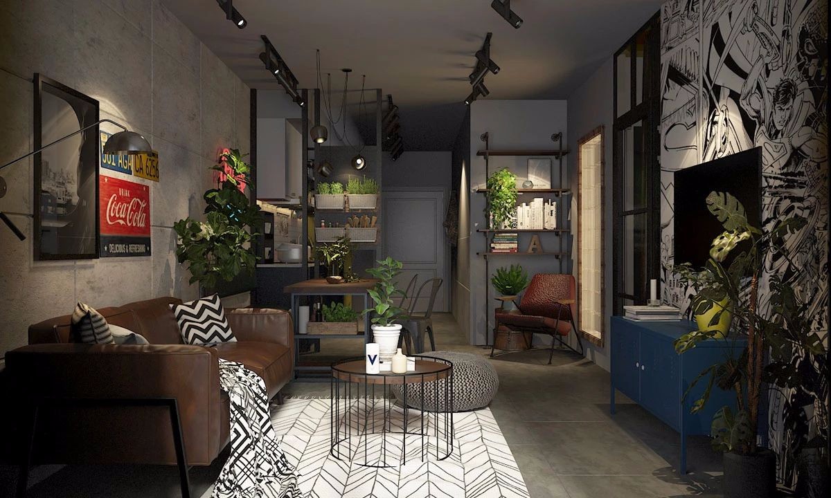 是漫画迷丨也是室内植物的爱好者-4