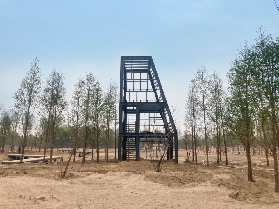 芦苇廊,观鸟屋等·邢襄生态园景观建筑系列丨中国河北丨北林风景建筑研究中心  段威工作室,上海领沃园林设计事务所  李工作室-115