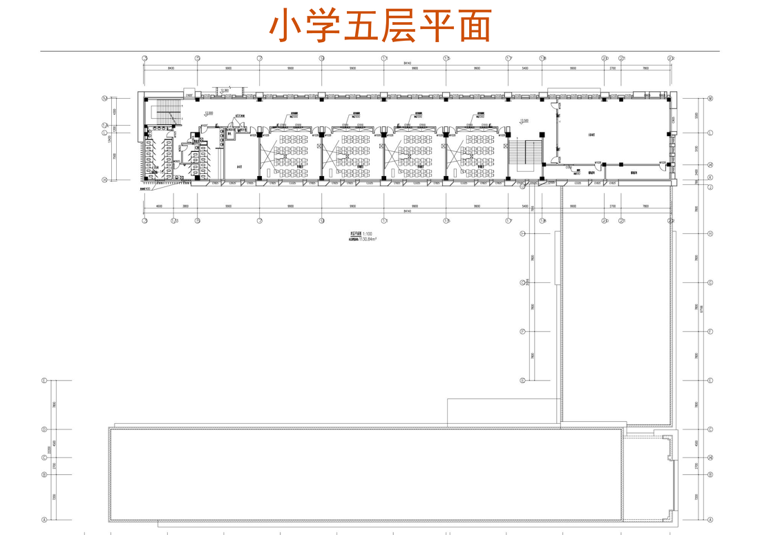 
新城大街小学中学内装工程设计 -15