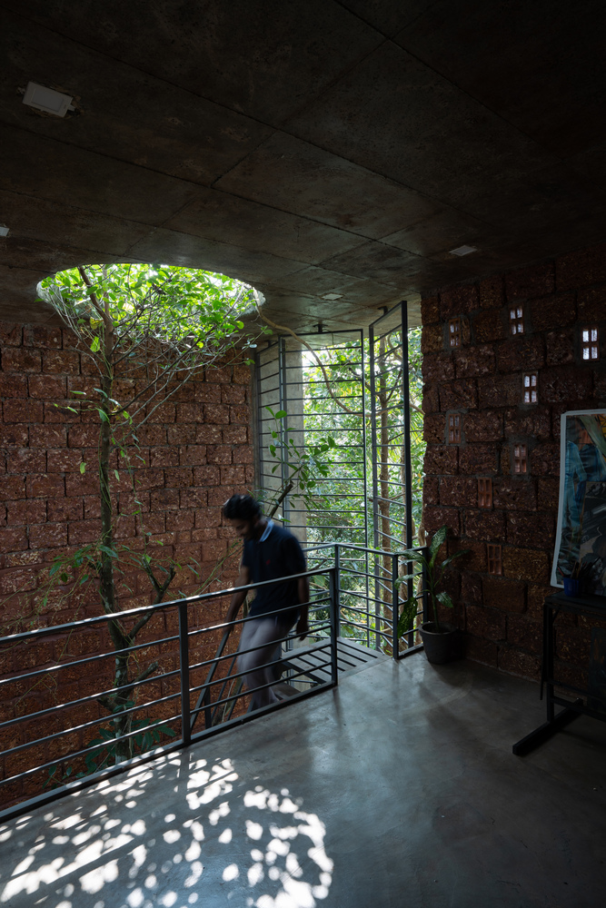 自然共生 · 印度艺术家住宅设计丨A Line Studio-37