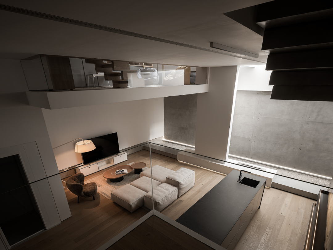 西派·方宅挑空别墅丨中国西安丨ANGSTUDIO-15