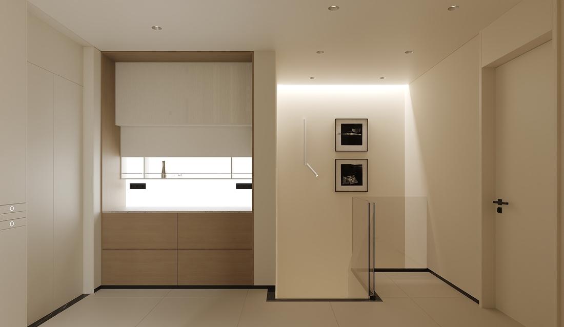 原木极简风跃层-16