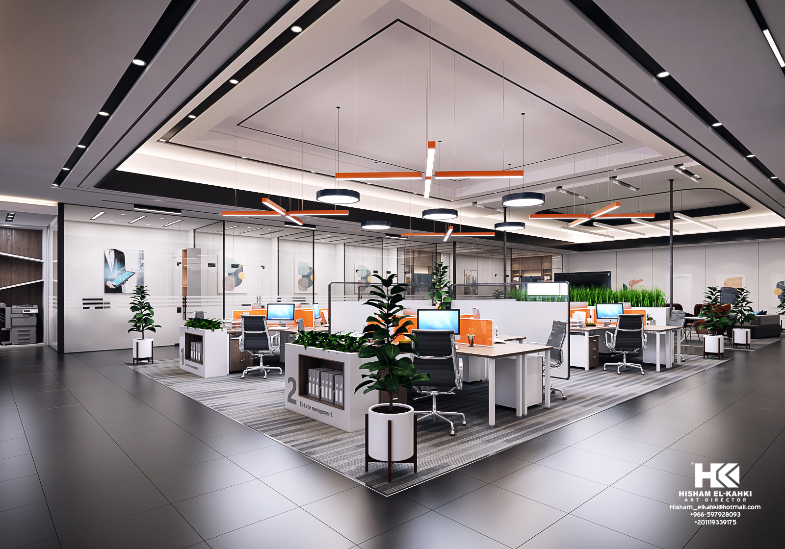 Company Offices Interior Design+Recolor The Interface-4