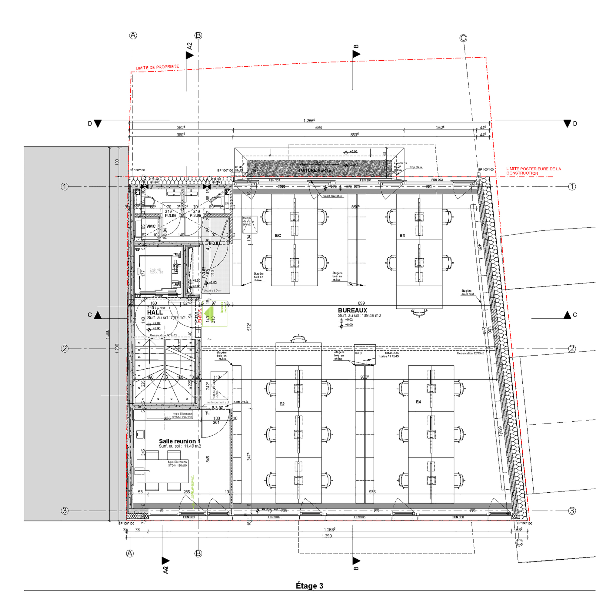 火焰之木 | 卢森堡城市 Bonnevoie 区办公建筑-27