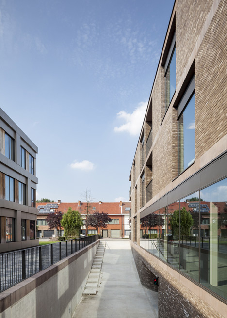 Areal Architecten's Mayerhof retirement home wraps two courtyards-10