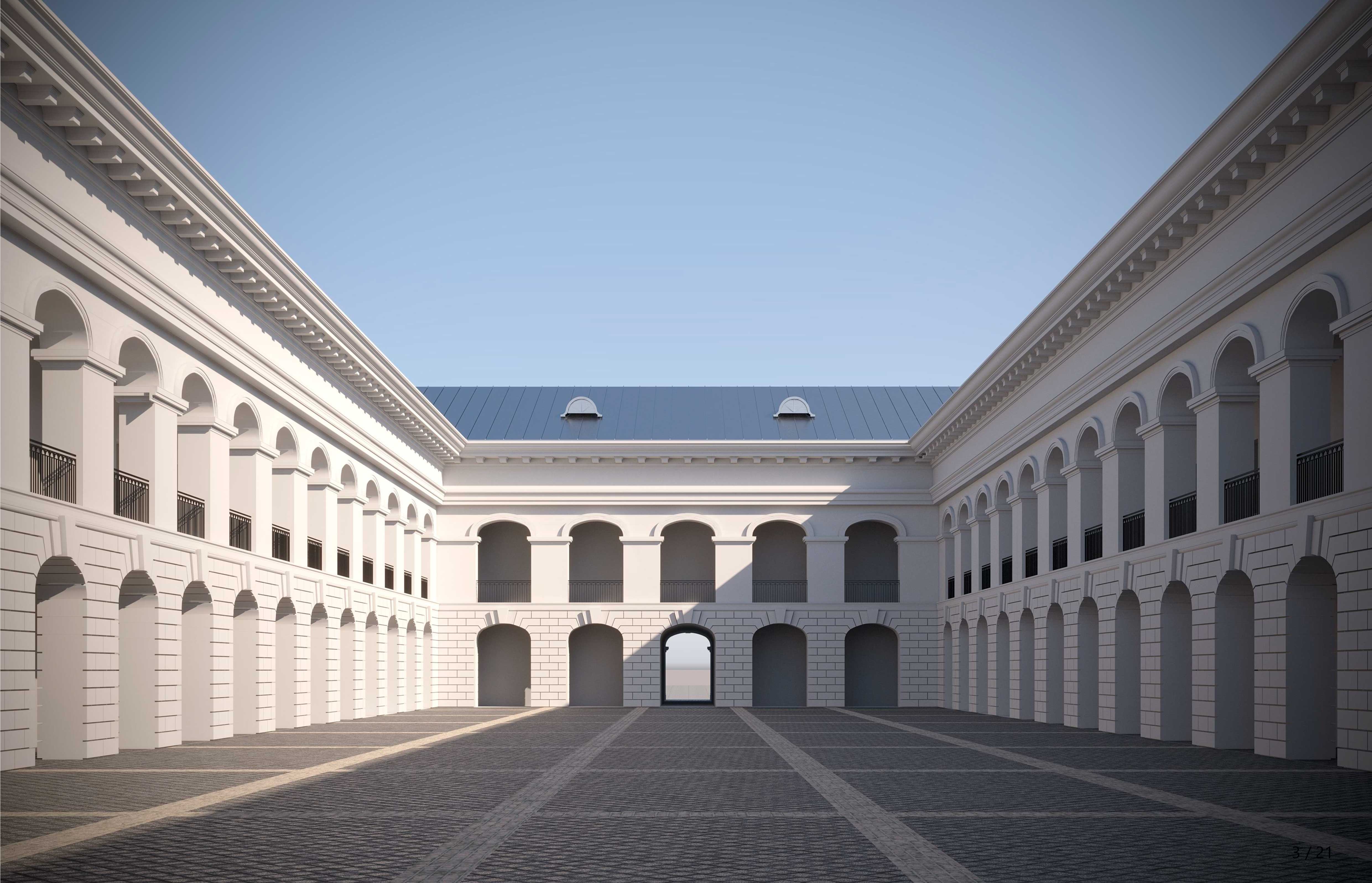 “Гостинного Двору”修复建筑概念设计-2