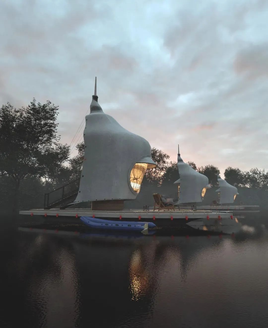 动物灵感建筑丨Thilina Liyanage-35