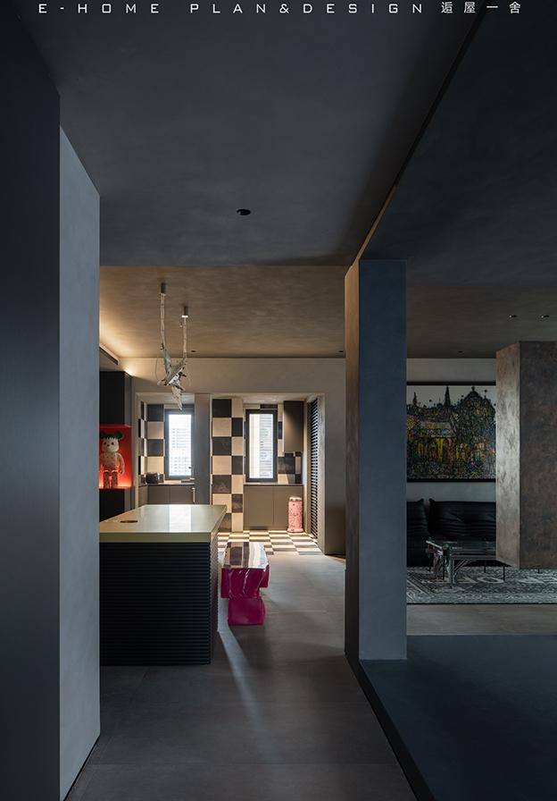 泡泡玛特手办屋主个性生活住宅设计丨逅屋一舍-29