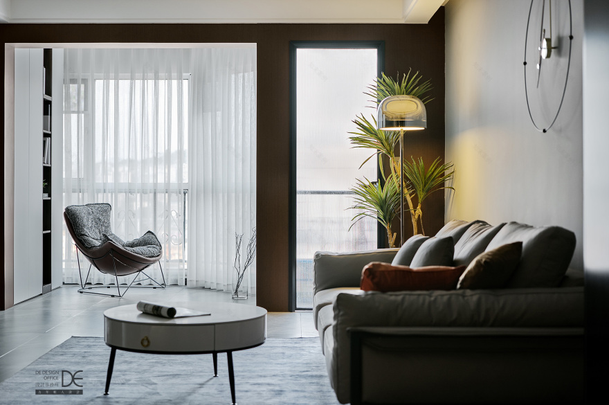 DE实景 · 997期 | 83㎡异形空间,如何装出“大”的感觉?-29