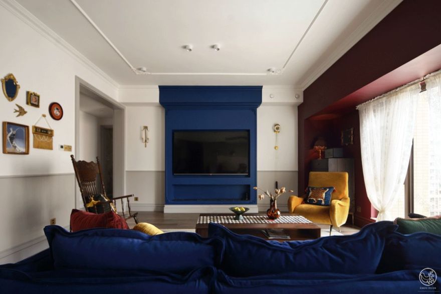 色彩斑斓的艺术之家丨中国成都丨清羽设计-13