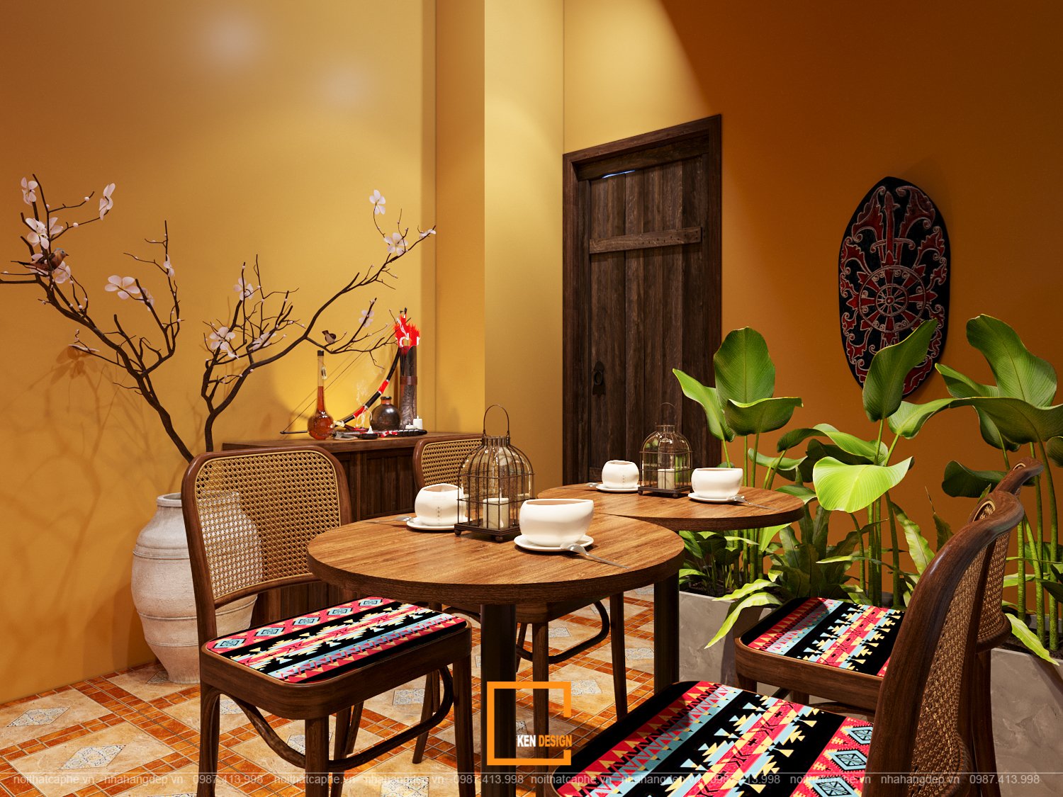 Quán Café A Bảo（A Bảo咖啡馆）丨KenDesign-27