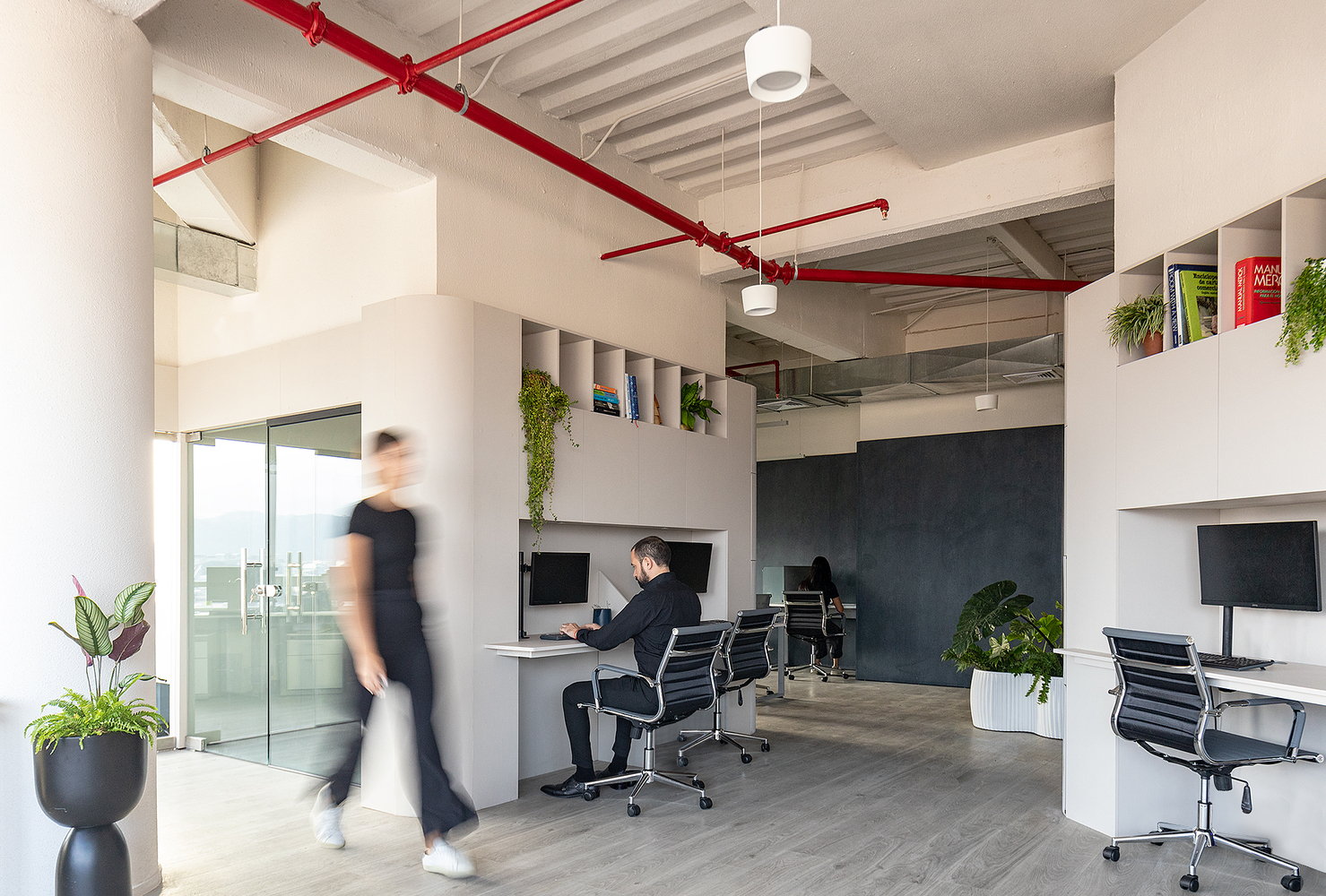 2022 年厄瓜多尔金融公司办公室设计-8