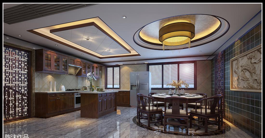 
中式风格别墅 -24