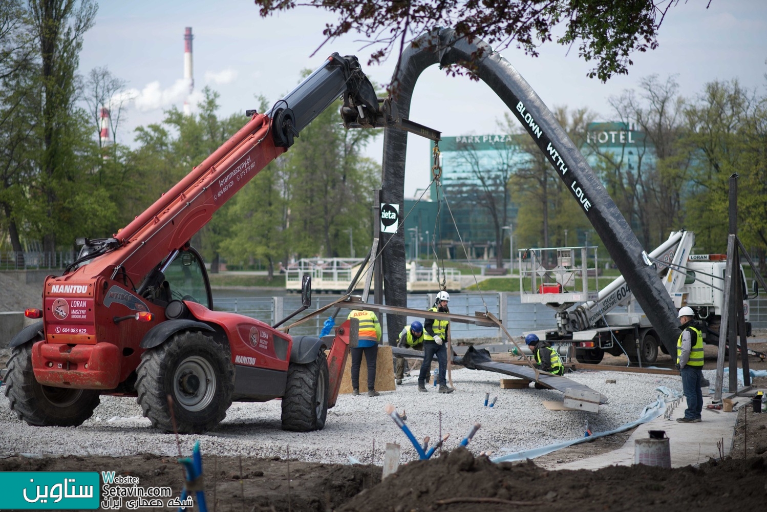 钢结构拱形展馆NAWA丨波兰弗罗茨瓦夫丨Oskar Zieta团队-21