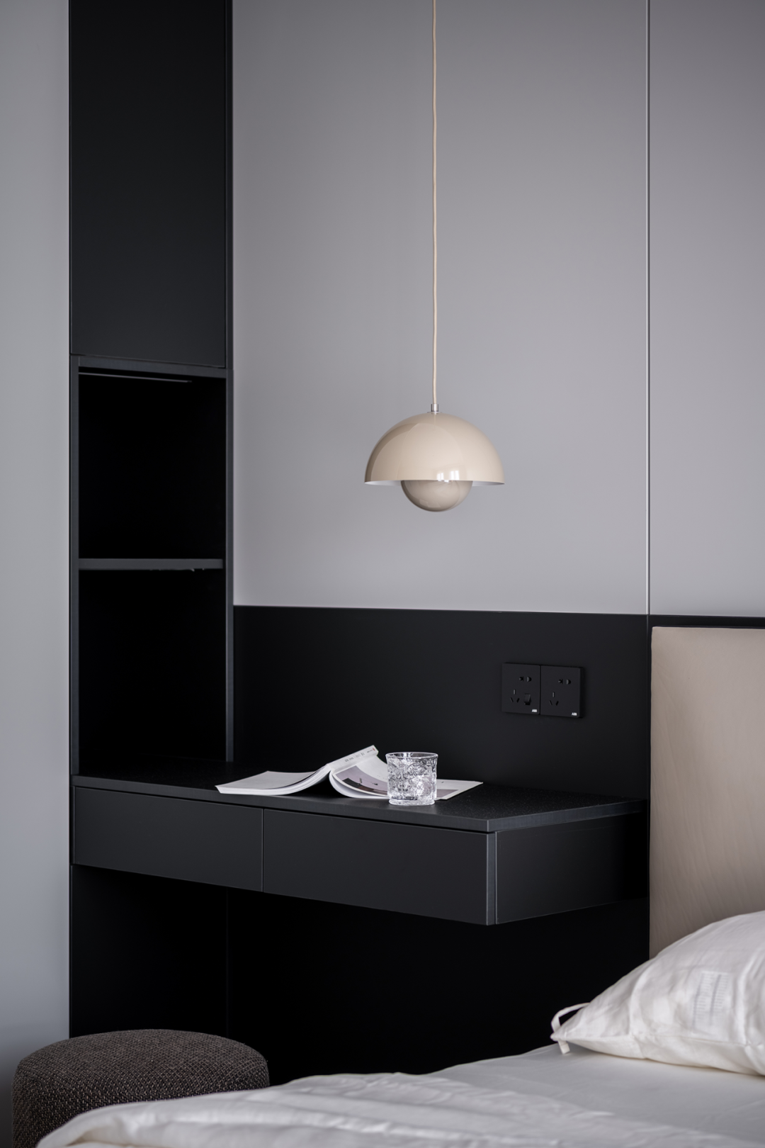 都市现代氧气居所·天津影宅设计丨中国天津丨DEEP WHITE 深白设计-44