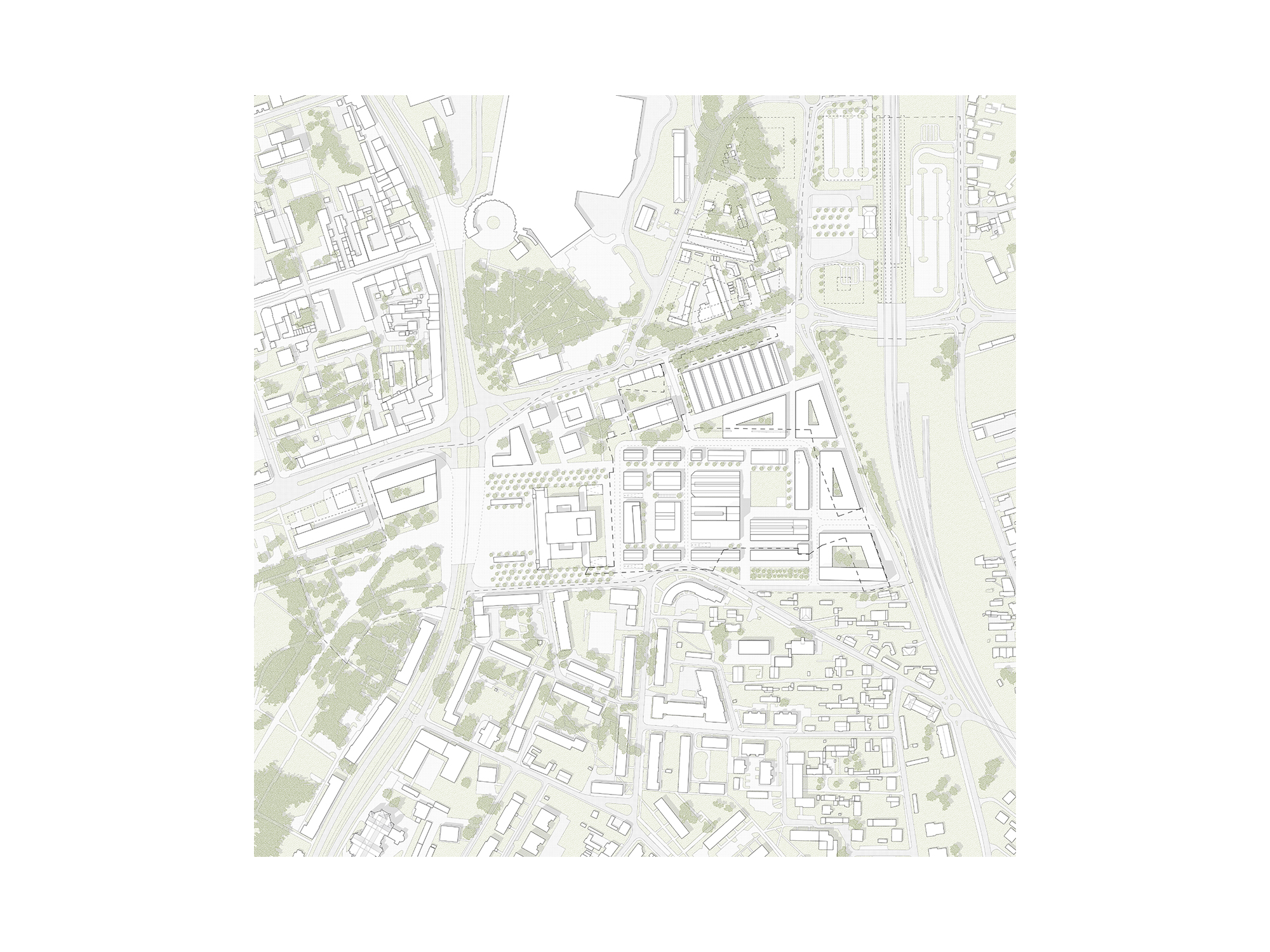 2025 年波兰 Dąbrowa Górnicza 城市中心概念设计-17