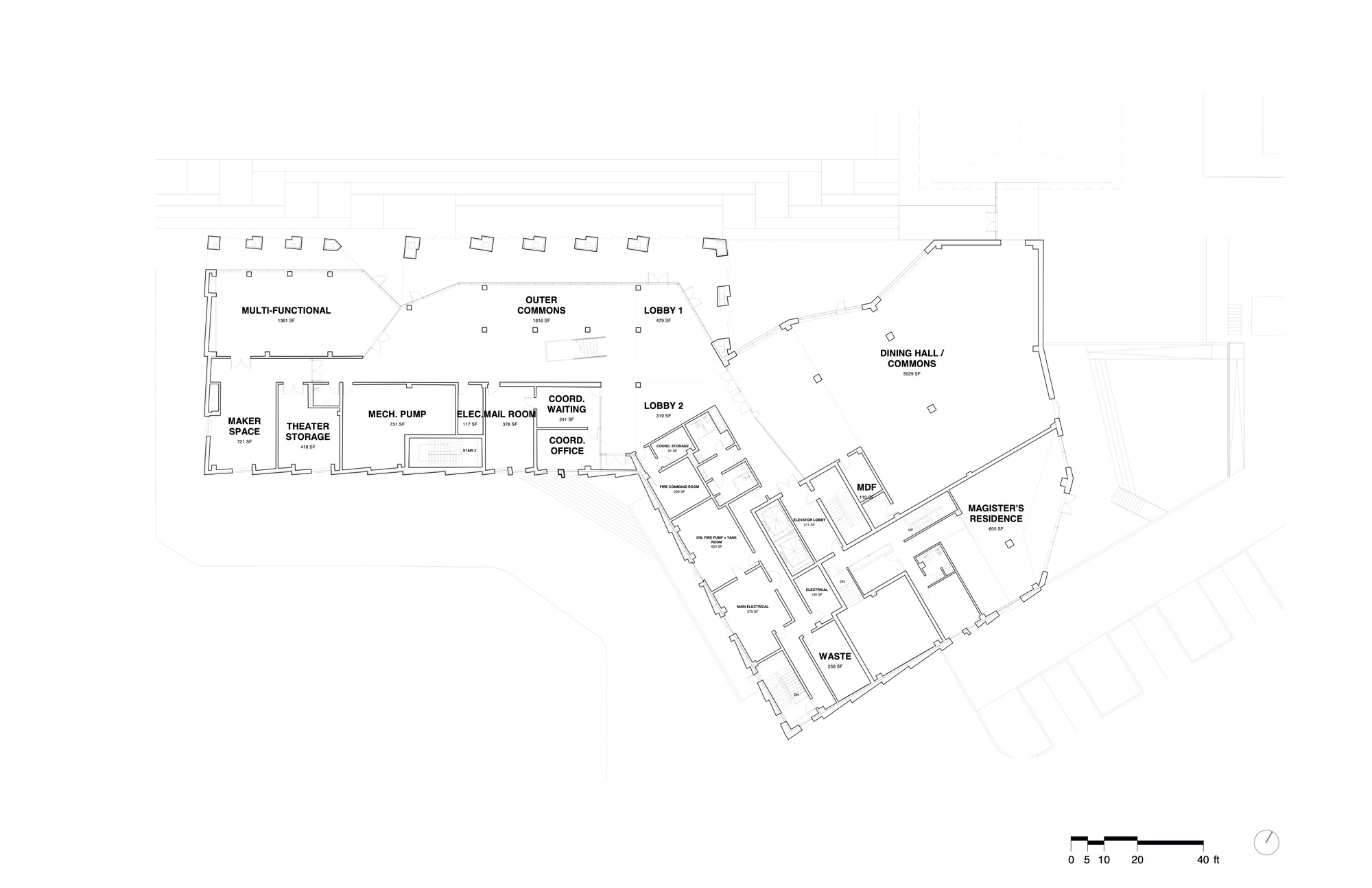 Sid Richardson 住宅学院丨美国丨Barkow Leibinger-46