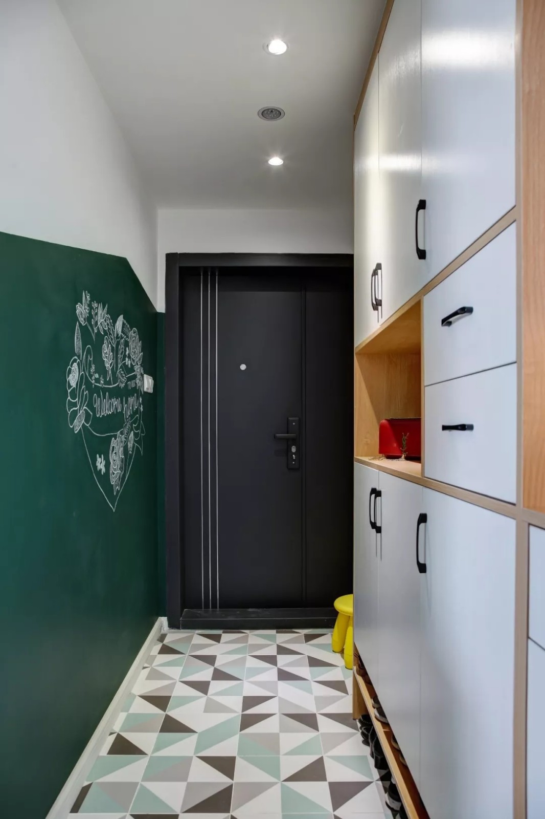 120㎡墨绿配色，清爽自然-7